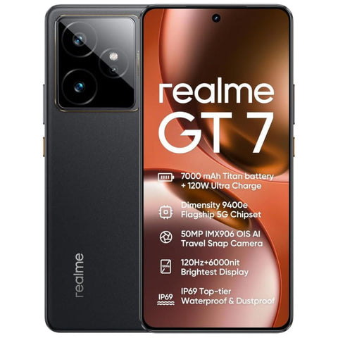 Realme GT 7 5G 12GB/256GB Preto